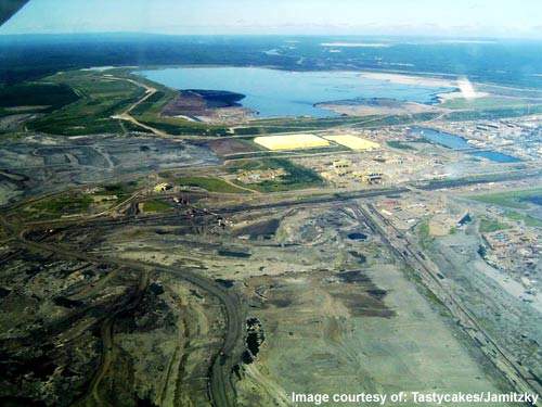 Kearl Oil Sands Project Map