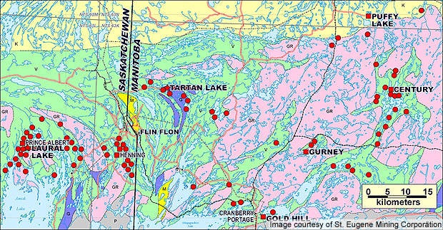 Flin Flon - Snow Lake Region Deposits and Mining - EGM Heritage