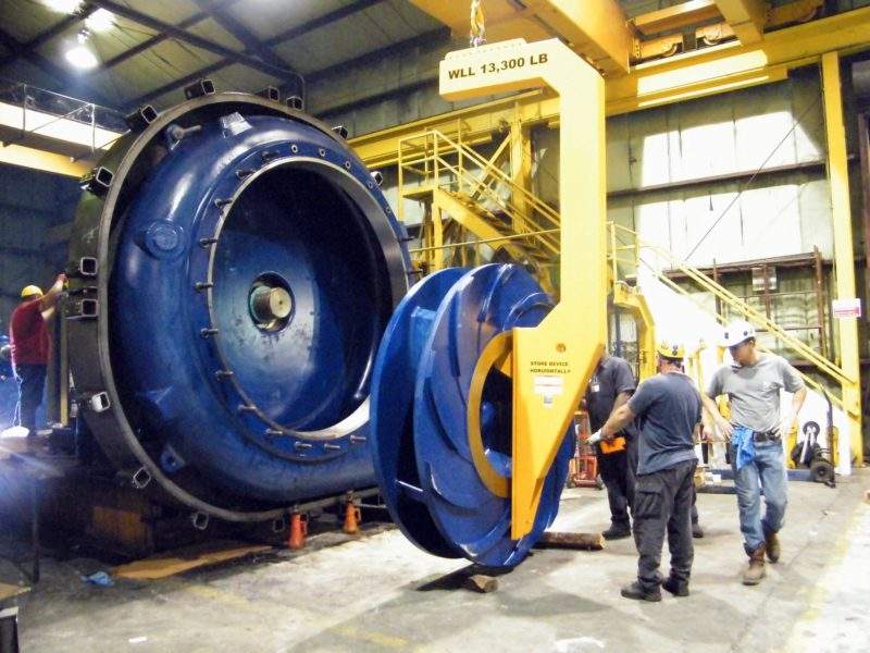 Removing Impellers from Pump Shafts - Mining Technology
