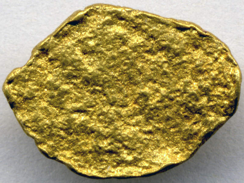 gold nugget Great Panther Silver