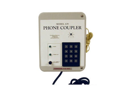 Model 139 phone coupler for communication networks in mines