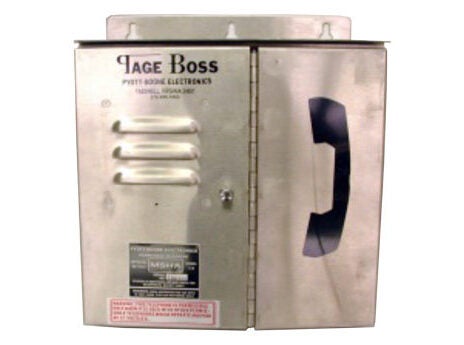 Model 117 Page Boss weatherproof phone for mines and tunnels