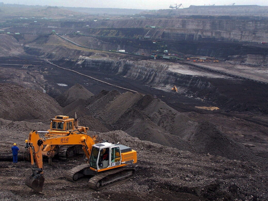 Turów coal mine Poland Czech Republic