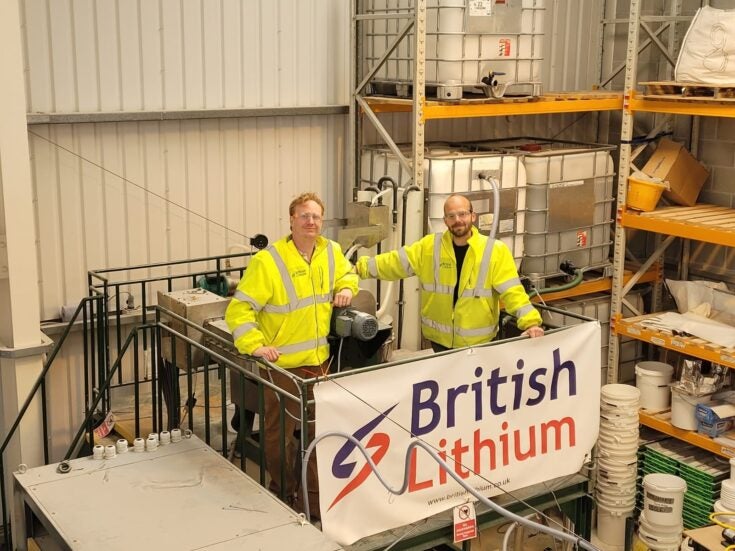 British Lithium applies for a patent with extraction invention
