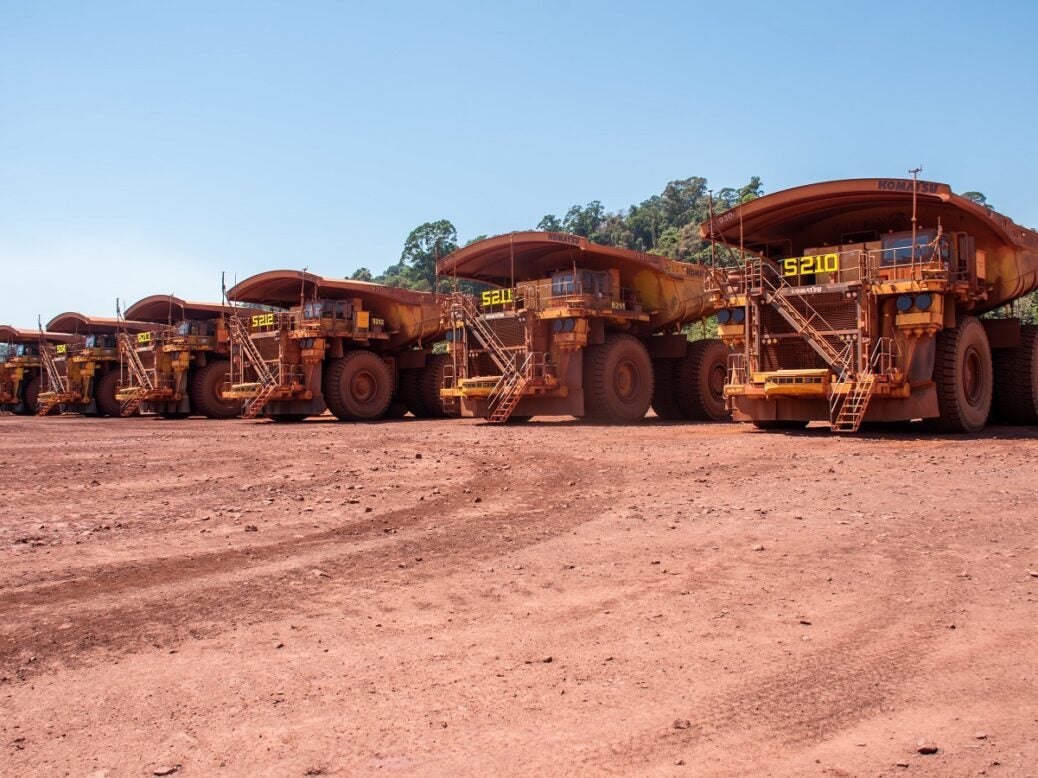 Vale autonomous trucks Brazil iron