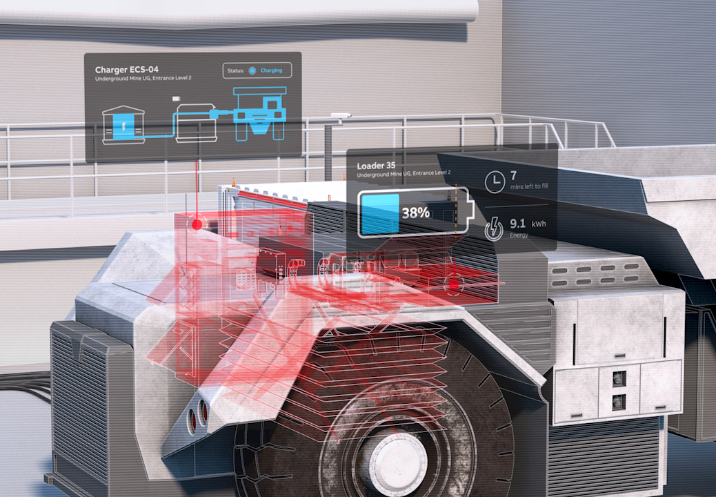 ABB solution zero-carbon mining