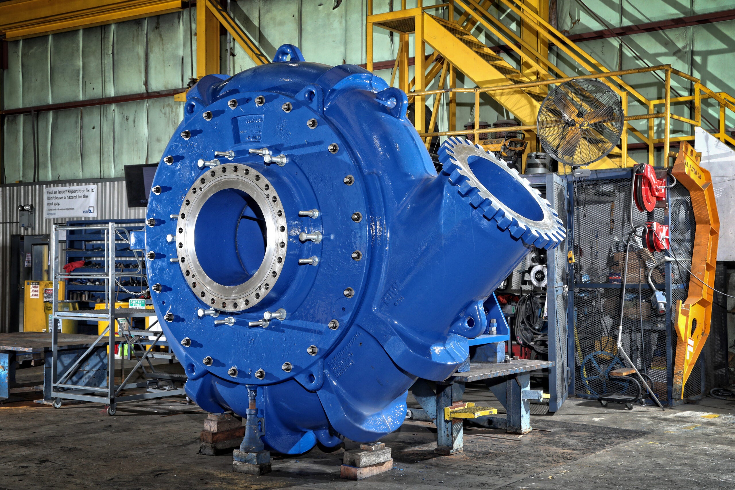 KSB leads the way in hard-wearing and robust slurry pump solutions