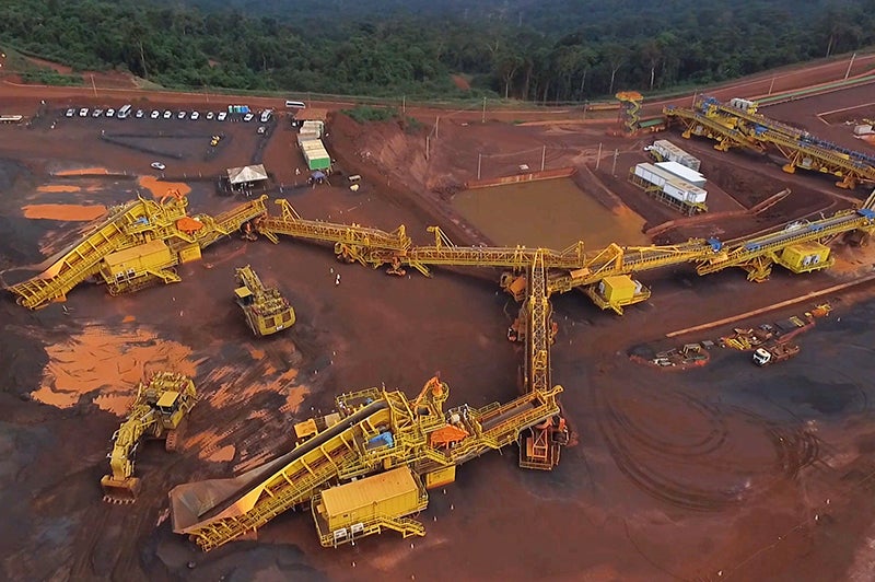An aerial view of the Vale S11D mine. Picture credit: Vale