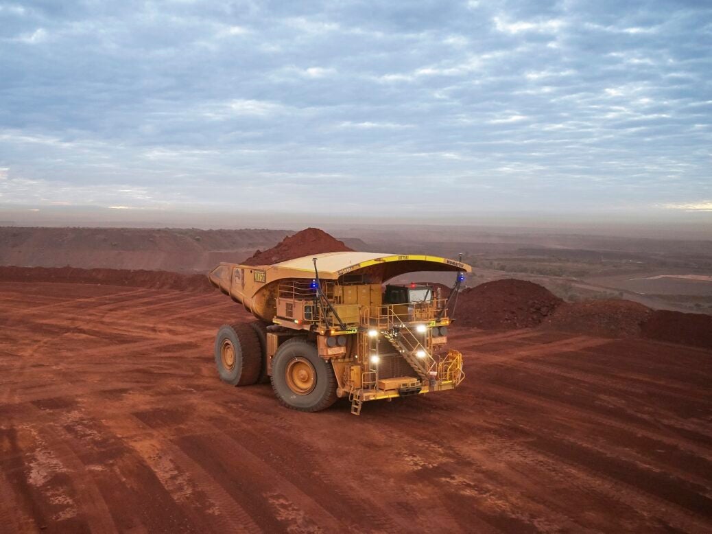 Fortescue Williams mining trucks