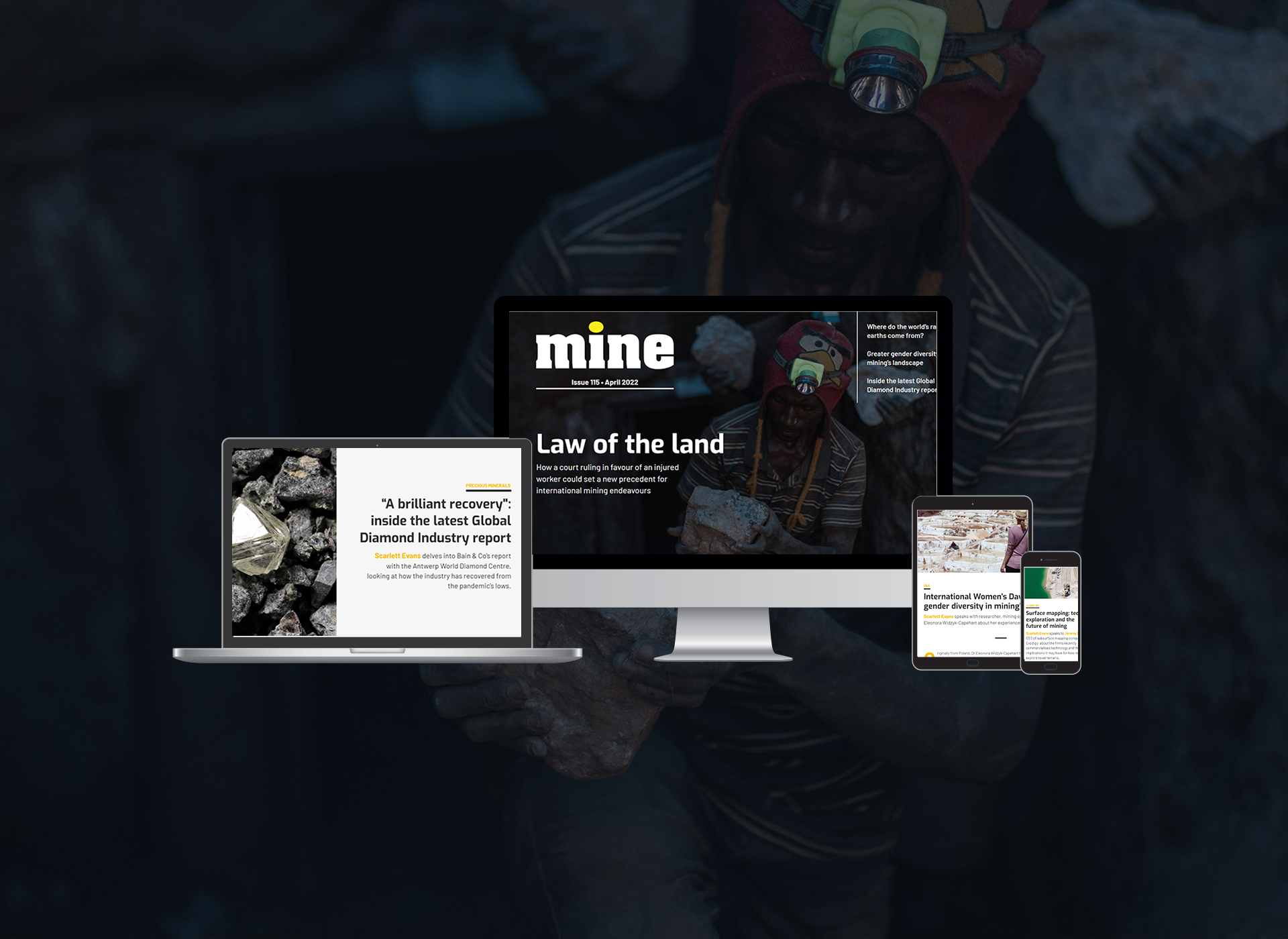 Law of the land: the new issue of MINE is out now