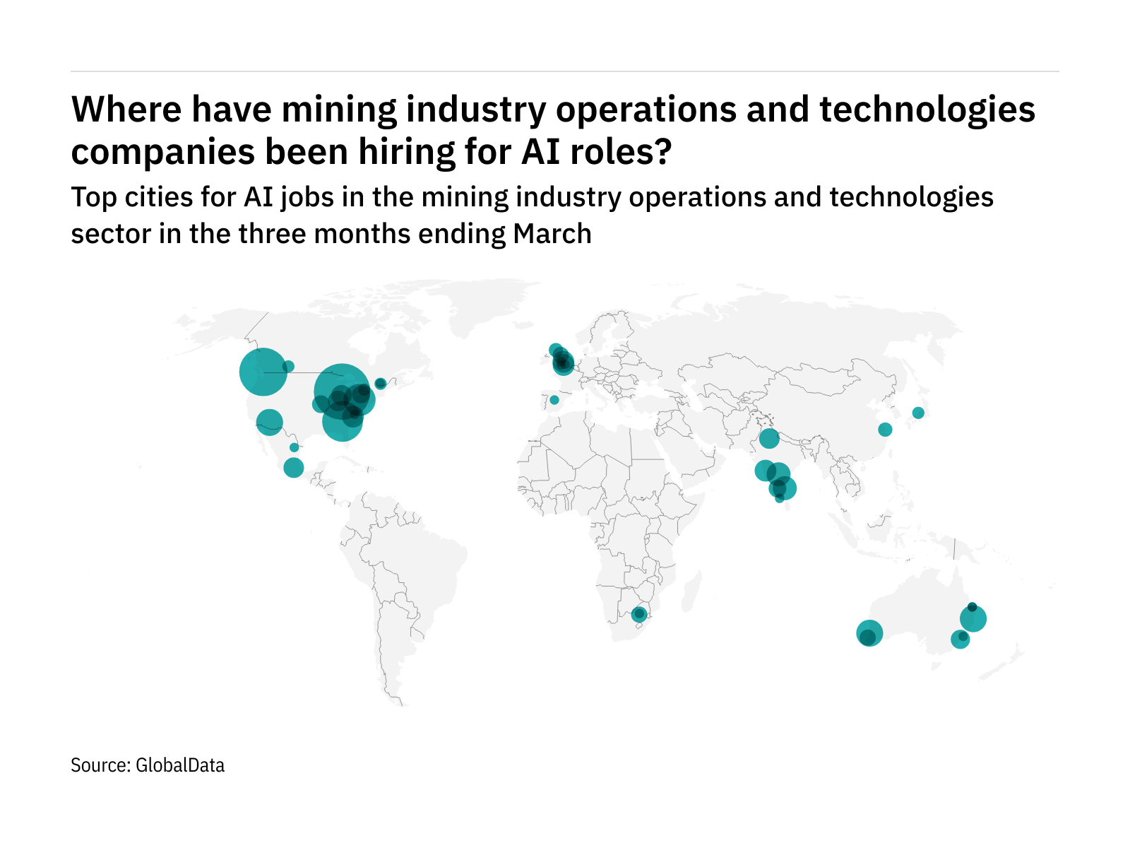 North America is seeing a hiring boom in mining industry AI roles North America is seeing a hiring boom in mining industry AI roles
