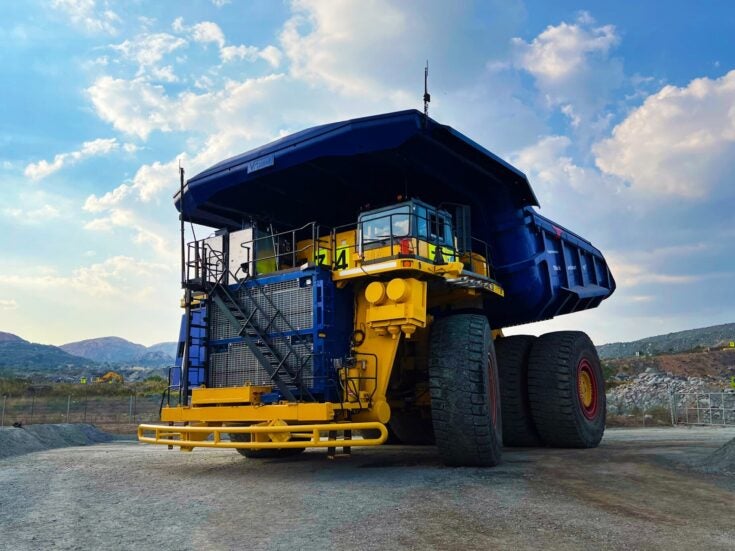 Anglo American truck