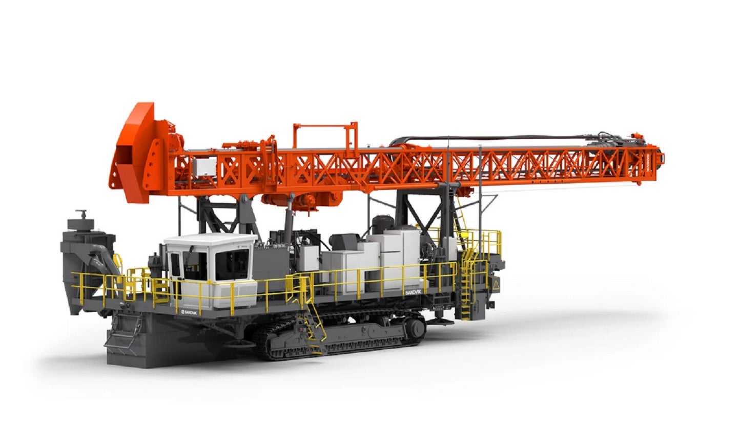 Sandvik unveils new rotary blasthole drill to improve mining