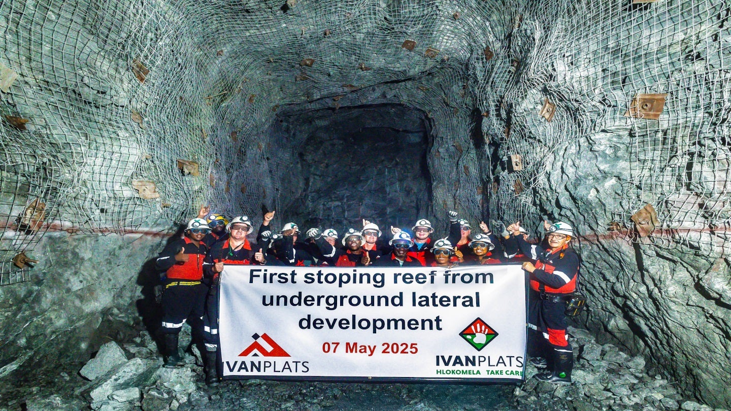 Ivanhoe Mines’ crews enter South African Flatreef orebody after 30 years