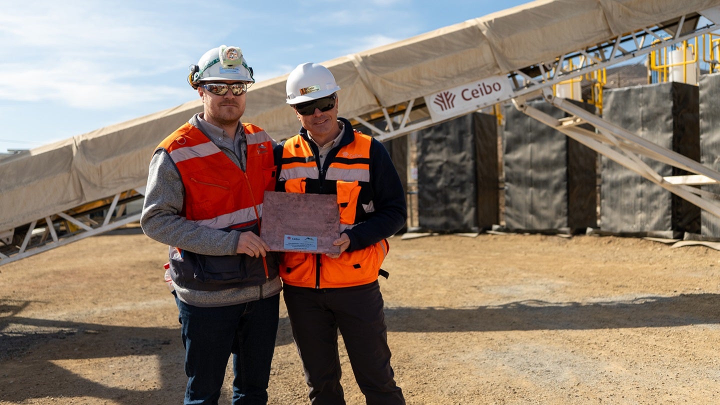 Ceibo and CMSG launch demo plant for copper production