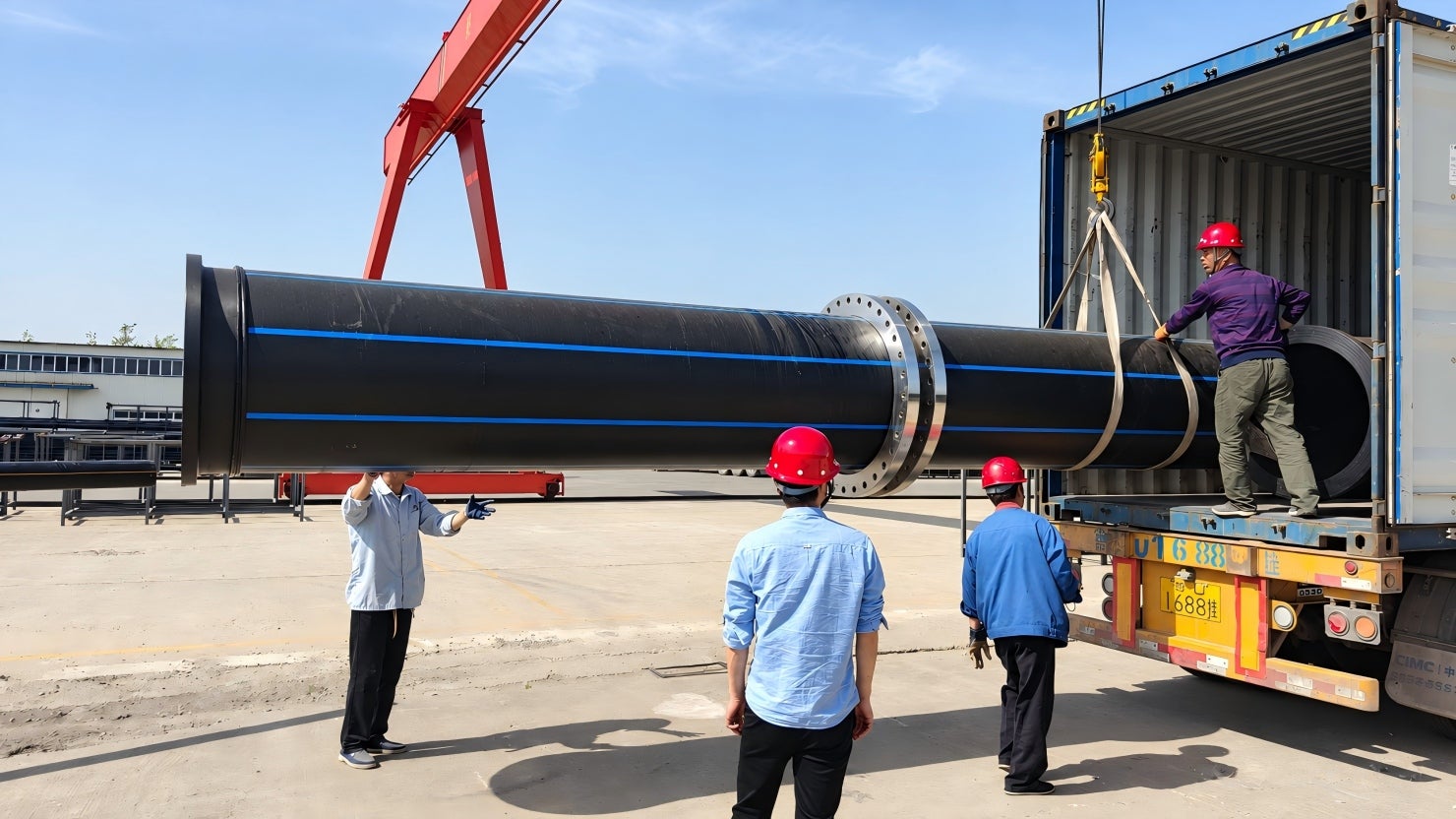 HDPE pipes for mining