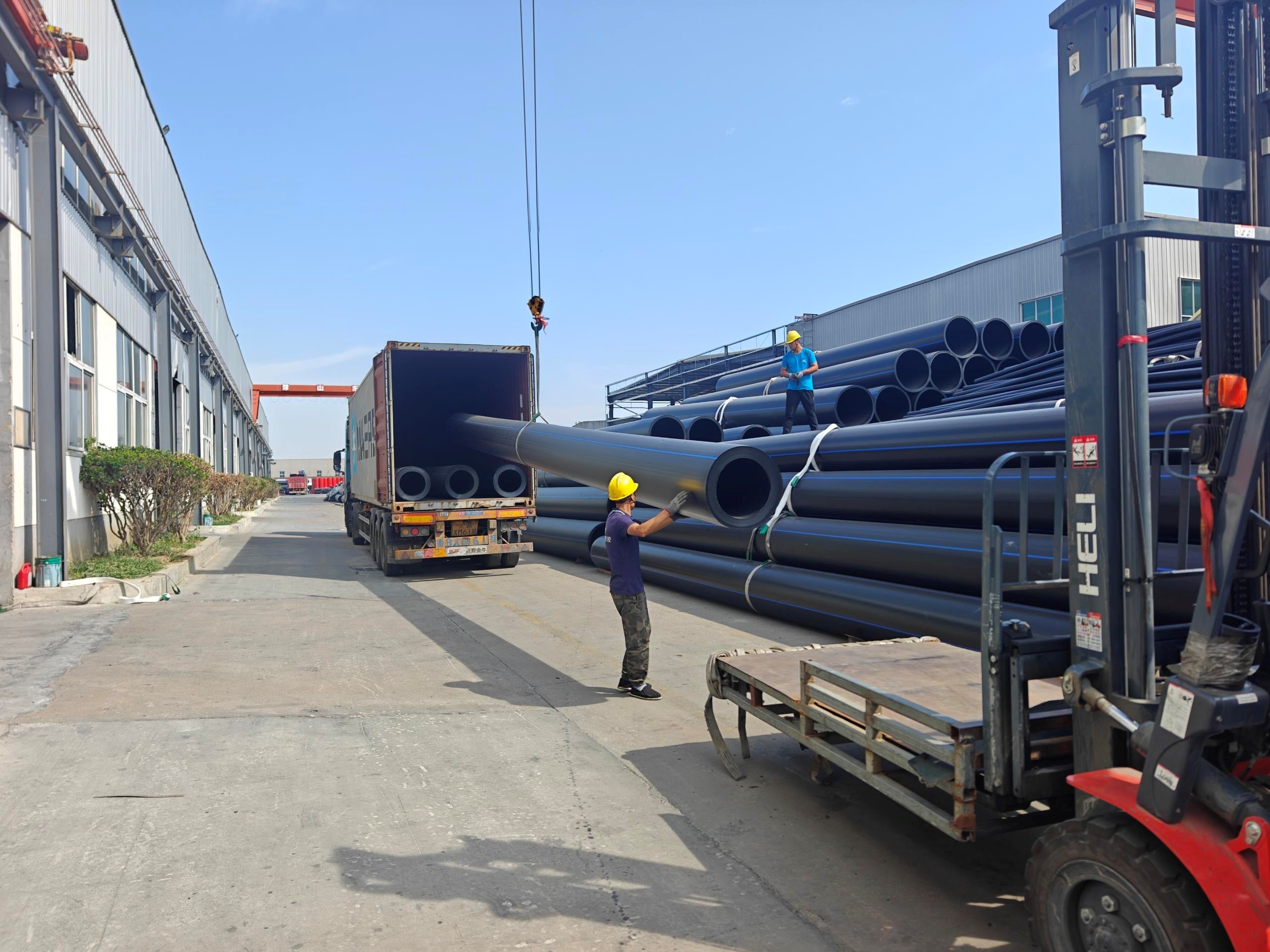 HDPE mining pipe