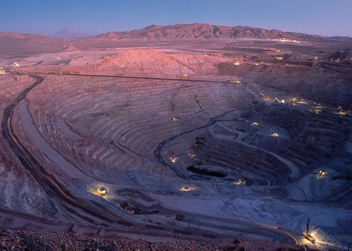 Escondida copper mine