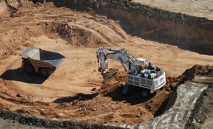 Open pit operations at the Mount Margaret Mining Project