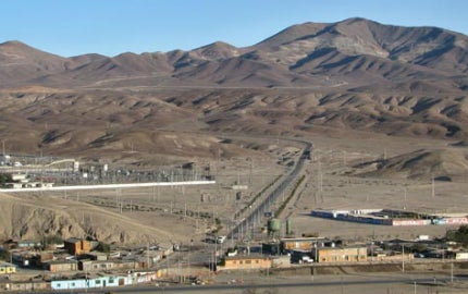 Chile's Santo Domingo mine project.