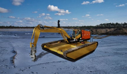 Dragflow Amphibious Dredge