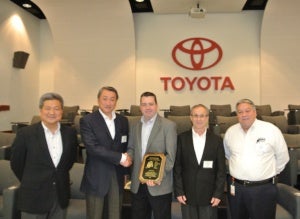 Ecco Group Toyota award