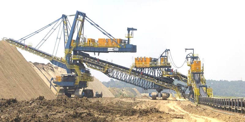 Serbian open-pit mine 