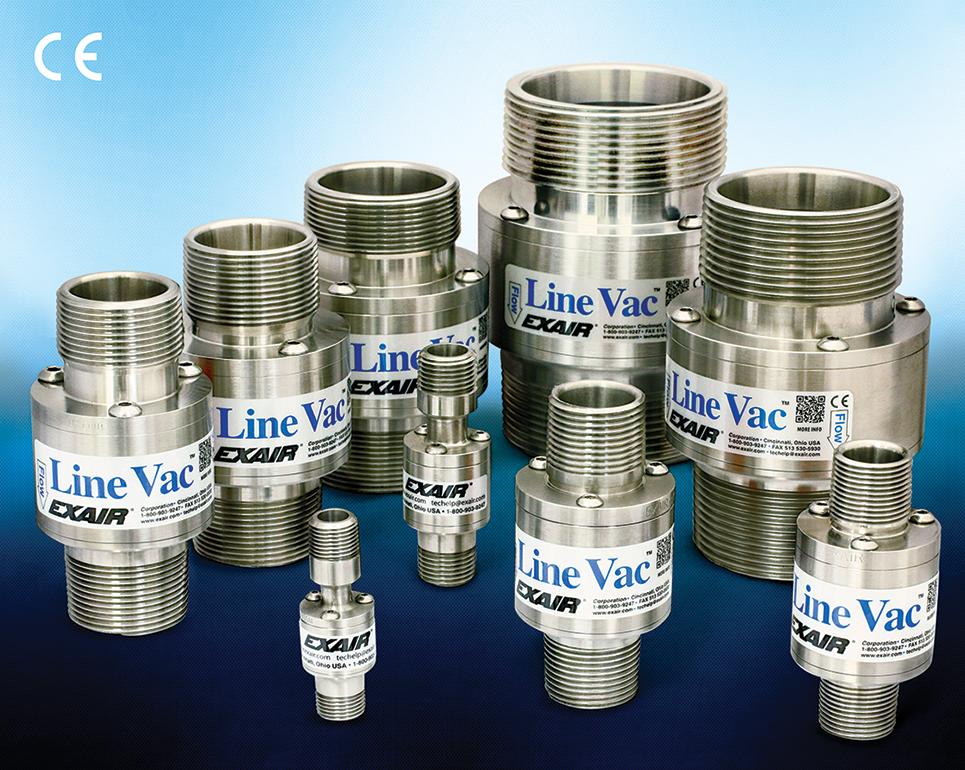 316 stainless steel threaded line vac