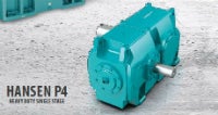 Hansen P4 Heavy Duty Single Stage Gear Unit