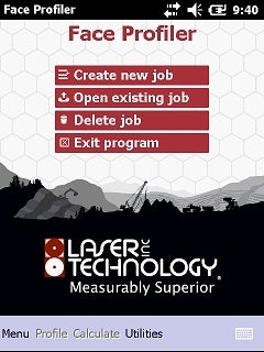 Laser Technology Face Profiler
