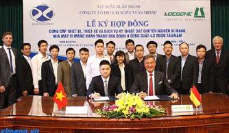 Loesche thanh cement