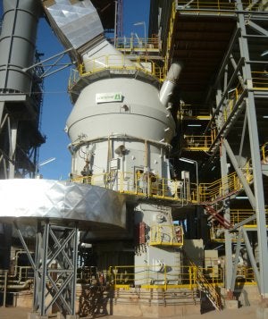 Loesche roller mill