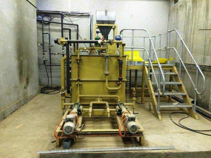 flocculant plant