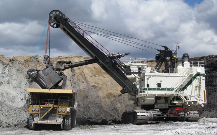 Chilean copper mine