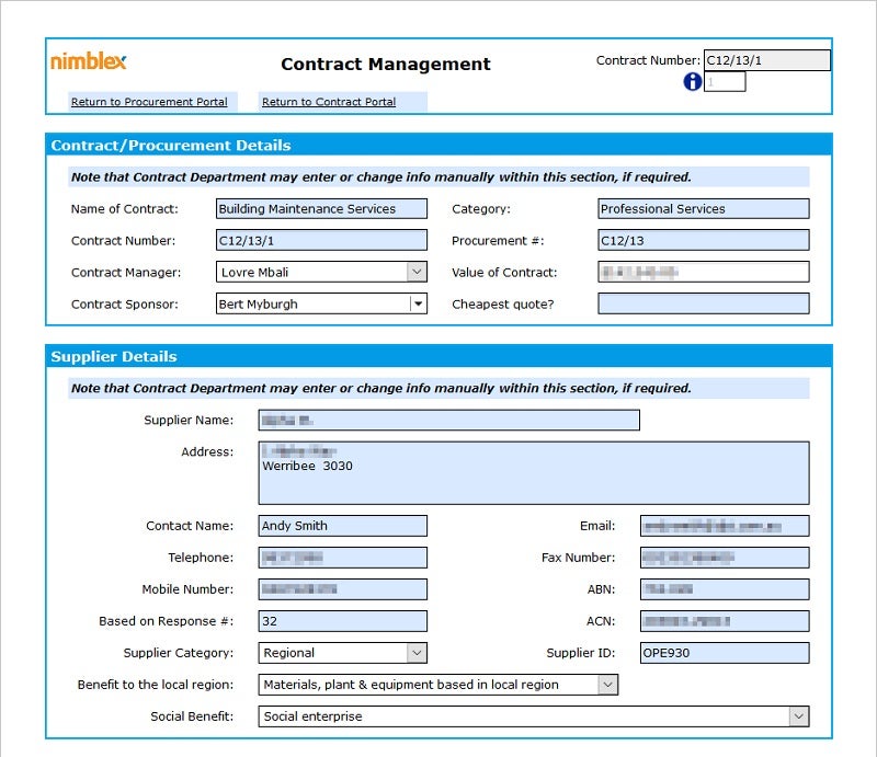 Contracts