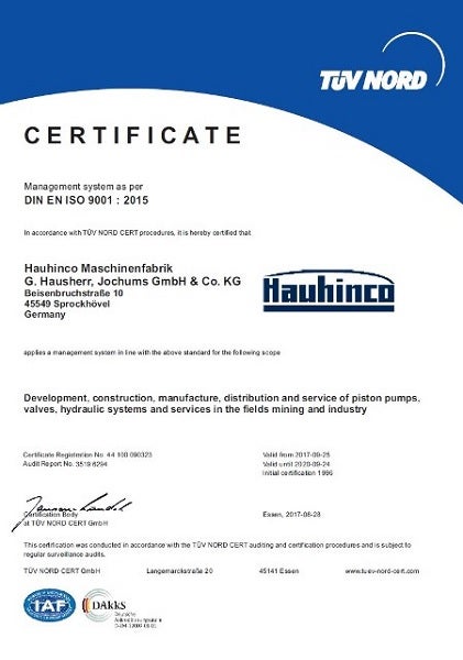 Quality-Management Standard ISO 9001: 2015