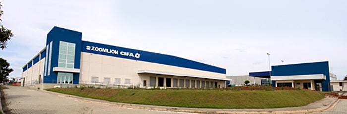 Zoomlion CIFA Brazil in Indaiatuba City.